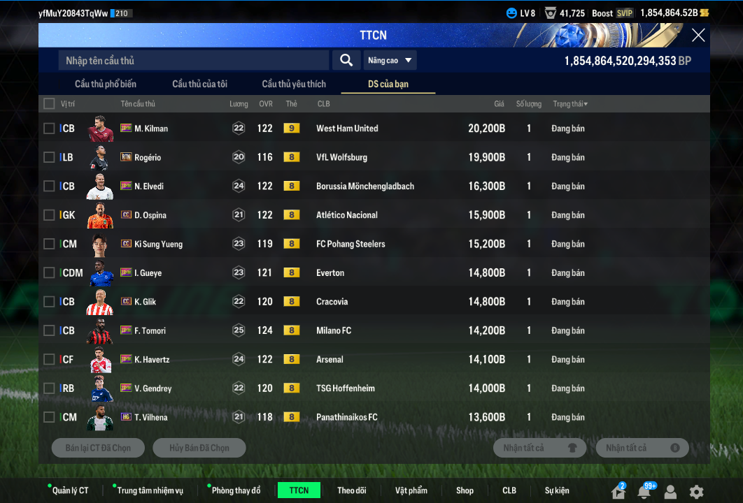 Tài khoản FO4 #44481