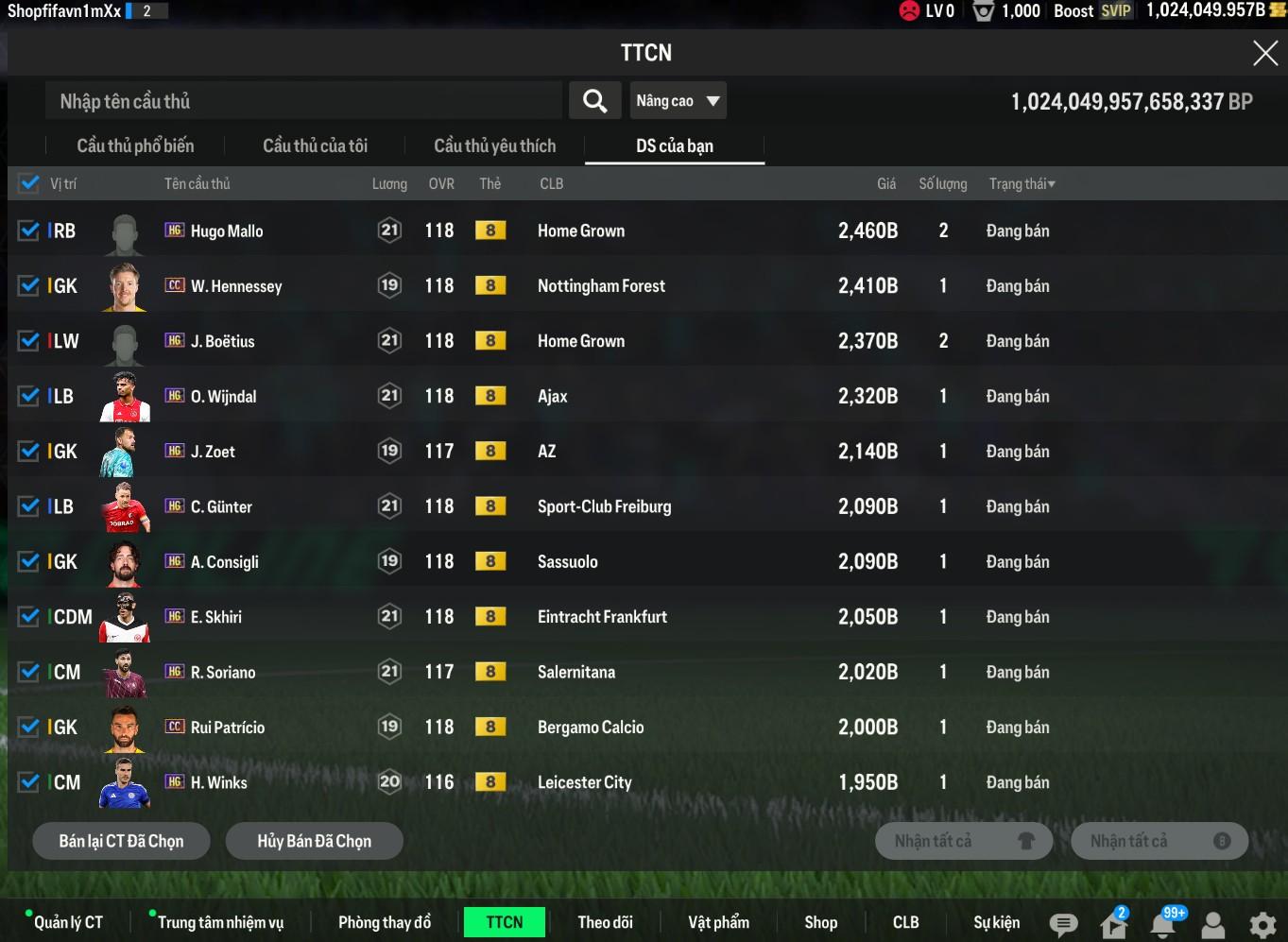 Tài khoản FO4 #35144