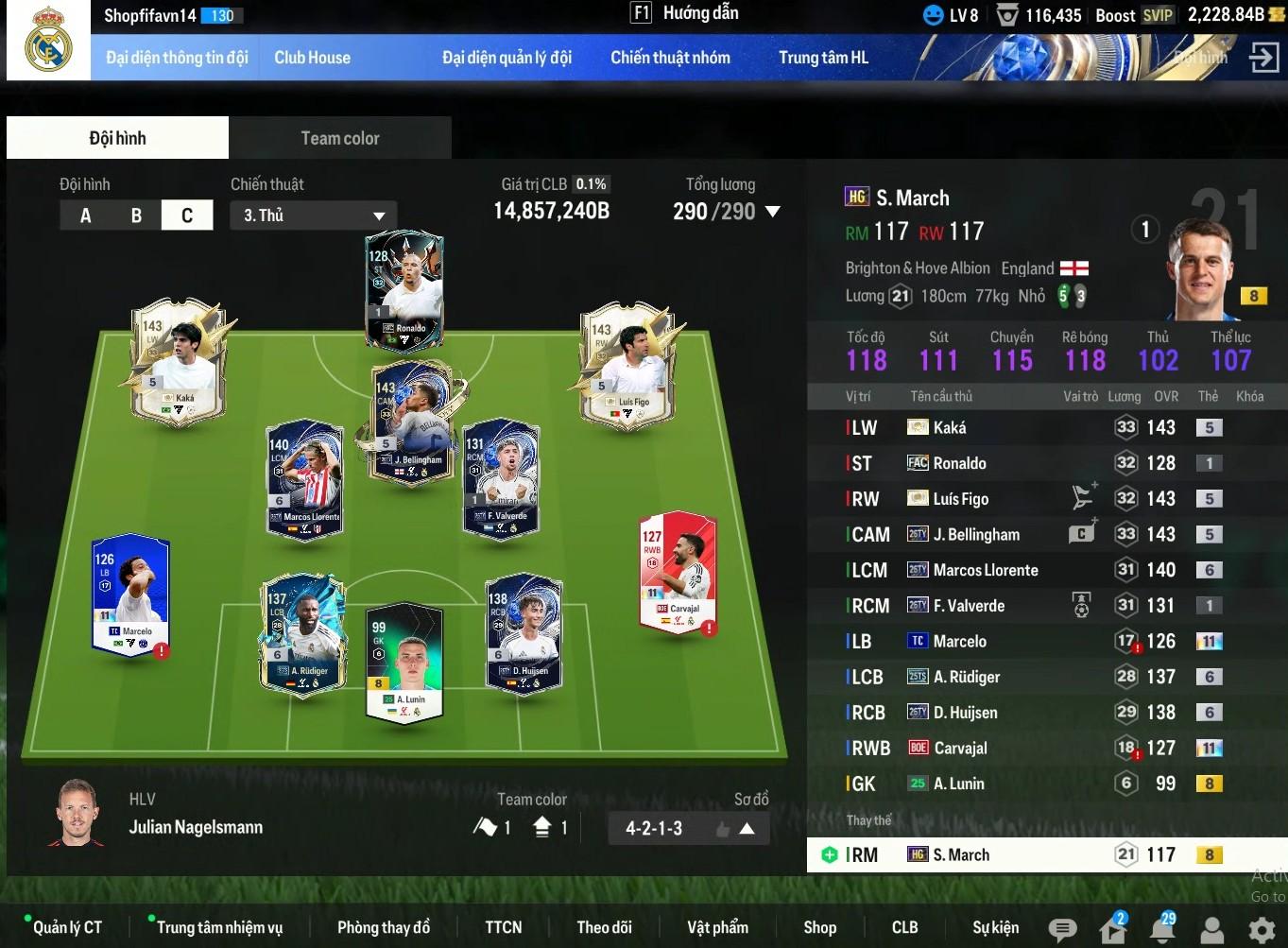 Tài khoản FO4 #41094