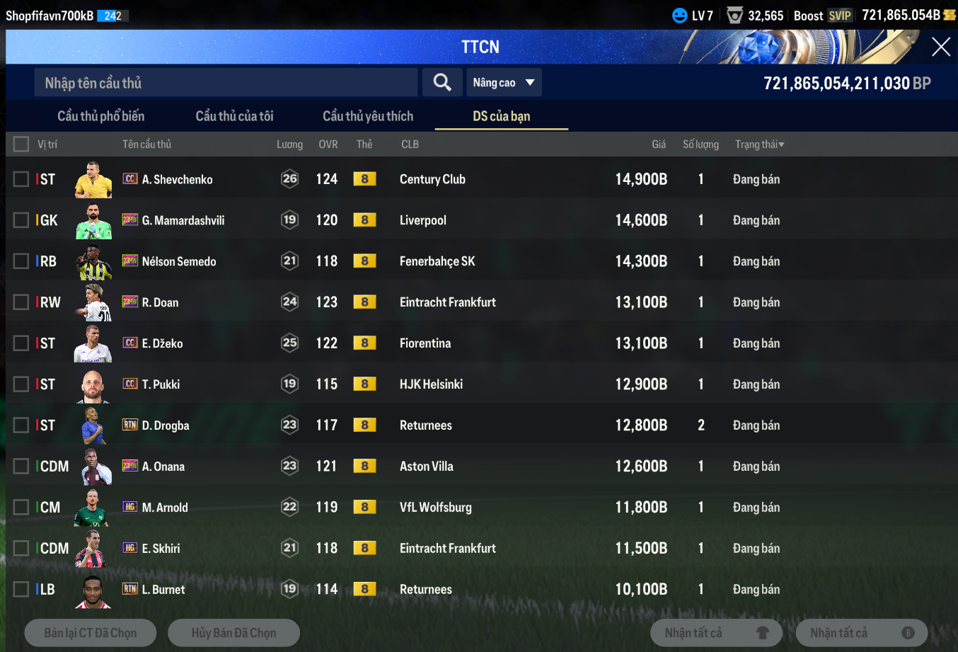 Tài khoản FO4 #44609