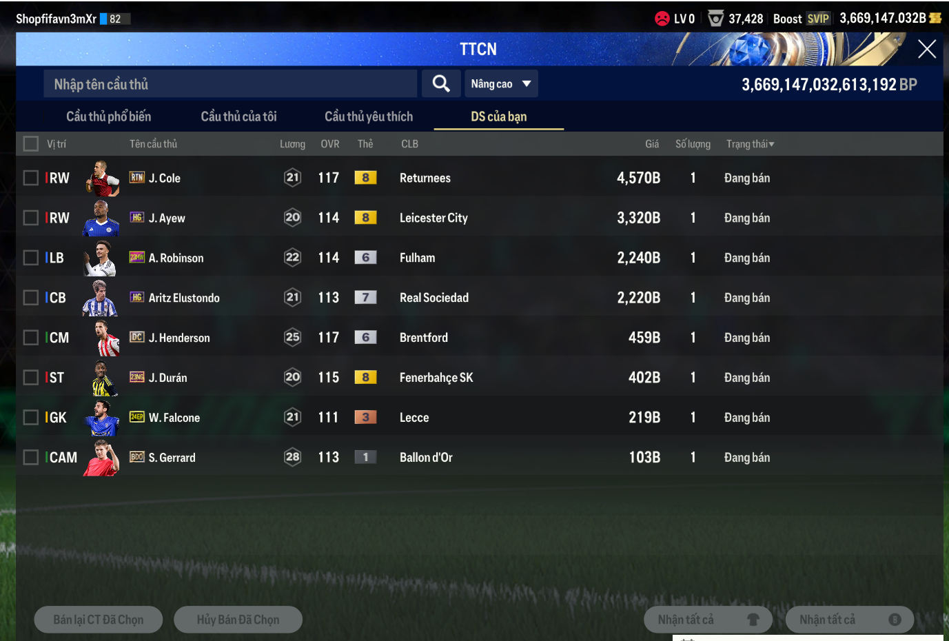 Tài khoản FO4 #40886