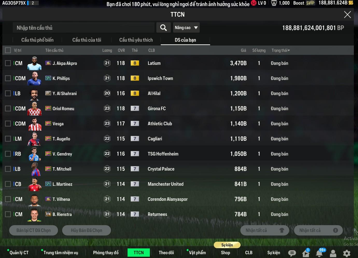 Tài khoản FO4 #35242