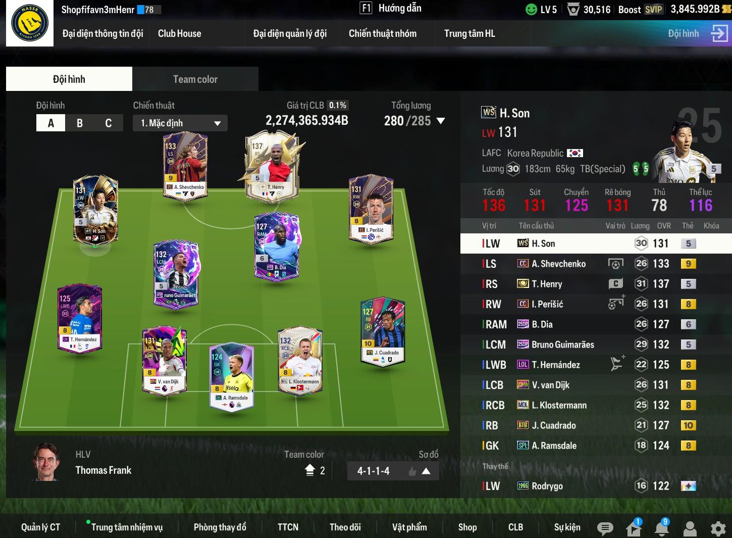 Tài khoản FO4 #37123