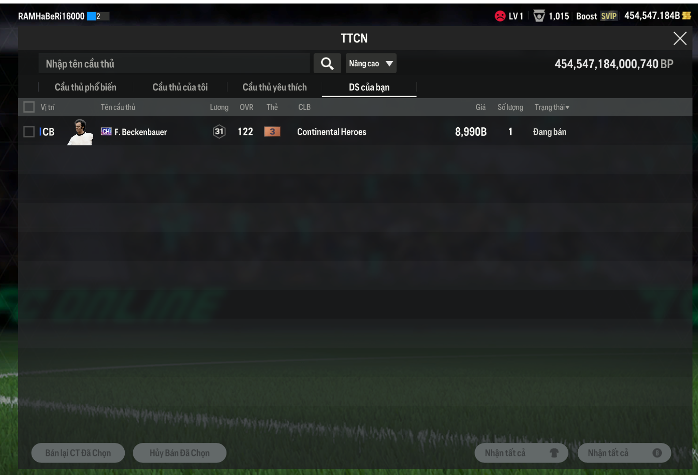 Tài khoản FO4 #35275